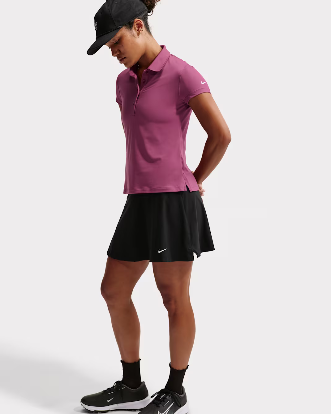 NIKE WOMENS GOLF POLO BOLUR - Image 3