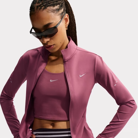 Nike Swift Womens Dri-FIT Full-Zip Running Jacket