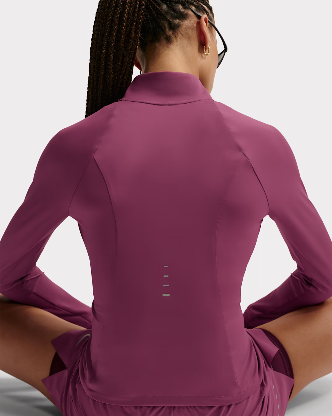 Nike Swift Womens Dri-FIT Full-Zip Running Jacket - Image 6