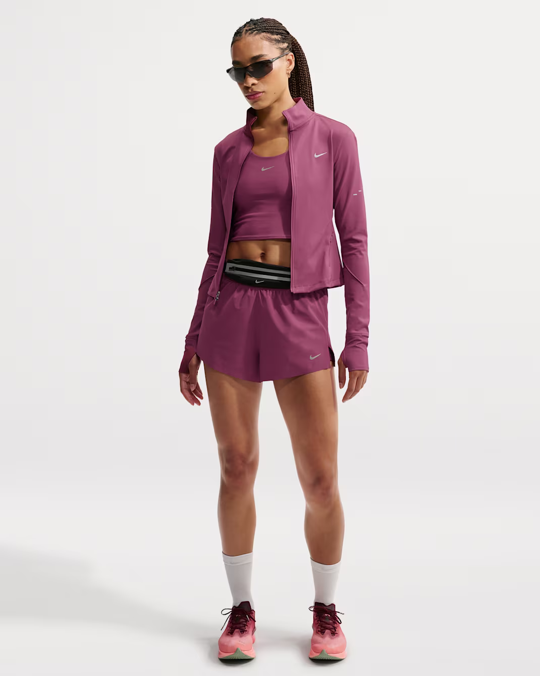 Nike Swift Womens Dri-FIT Full-Zip Running Jacket - Image 4
