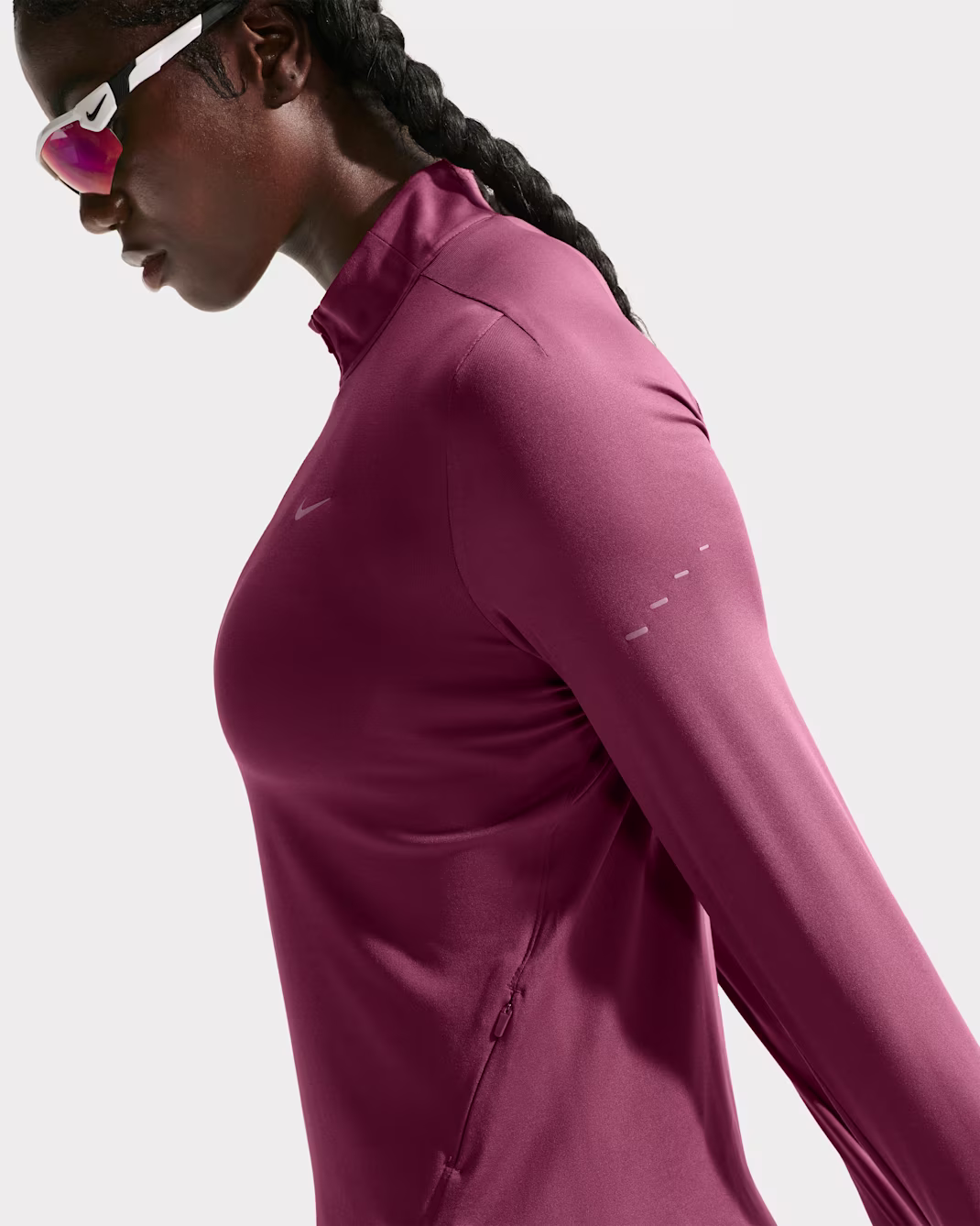 Dri-FIT Swift UV ShirtPink Smoke/Reflective Silver Element - Image 7