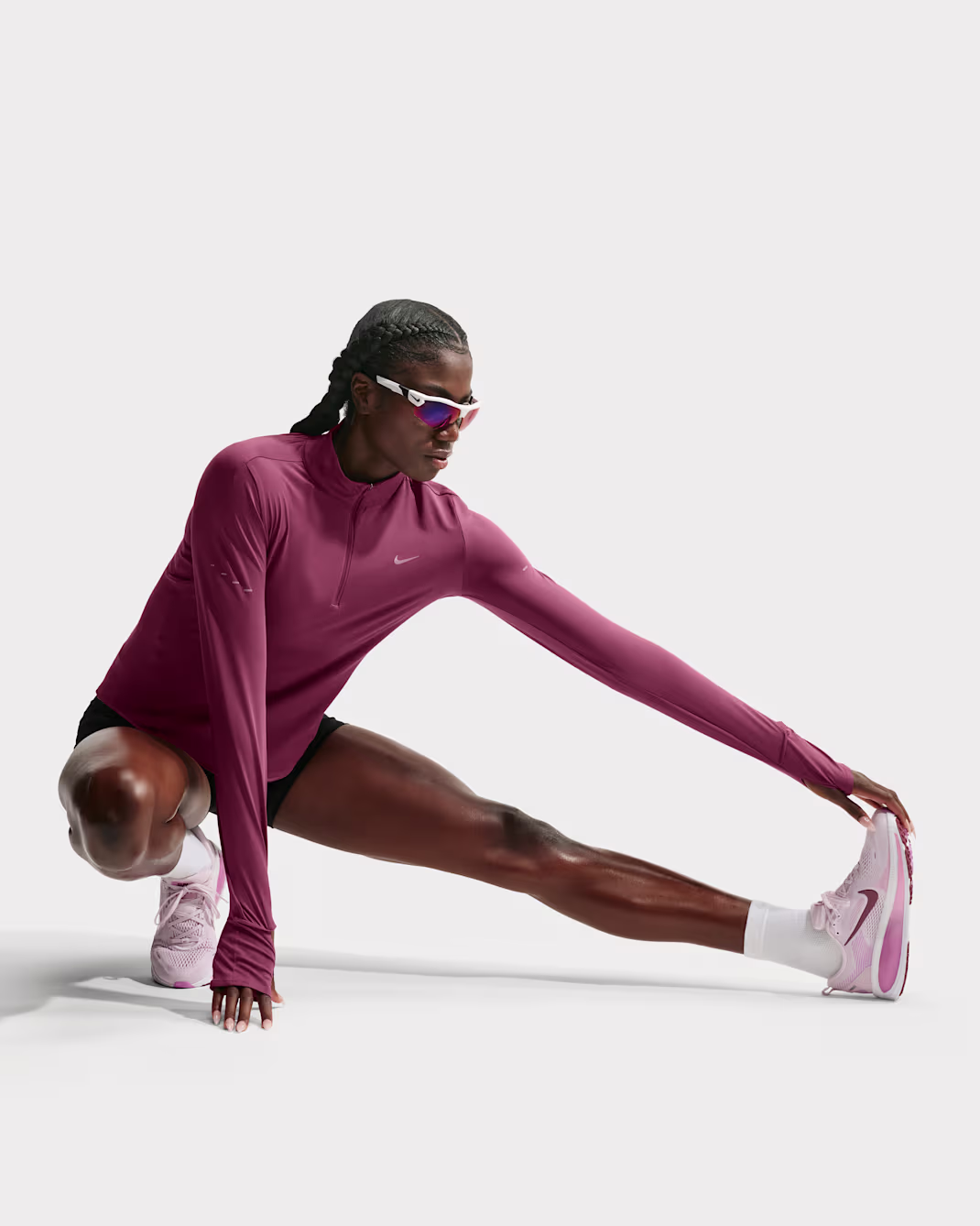 Dri-FIT Swift UV ShirtPink Smoke/Reflective Silver Element - Image 6