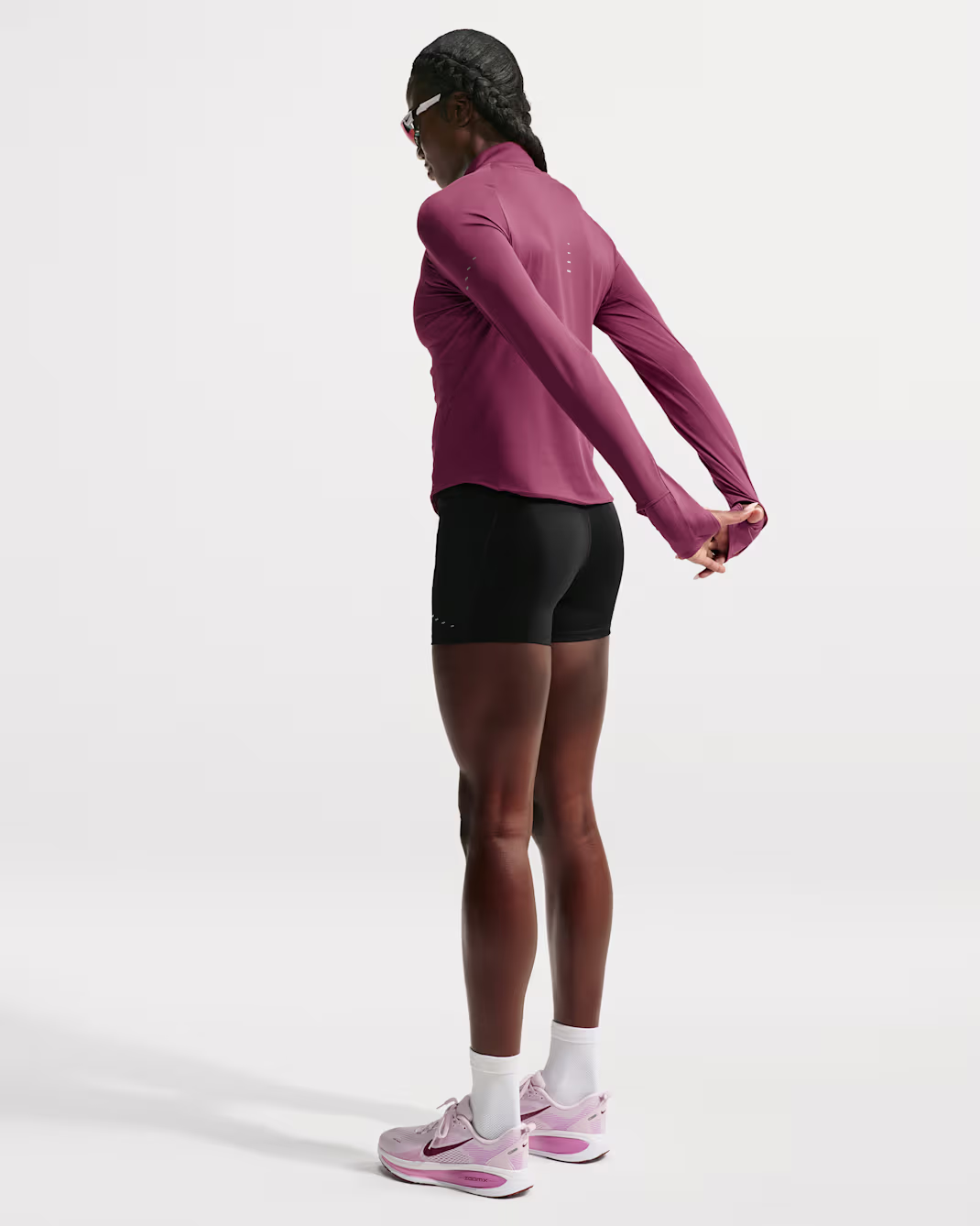 Dri-FIT Swift UV ShirtPink Smoke/Reflective Silver Element - Image 4