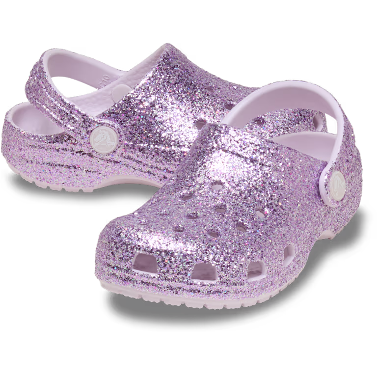 CROCS FJÓLUBLÁR CLASSIC CHUNKY GLITTER CLOG TD - Image 3