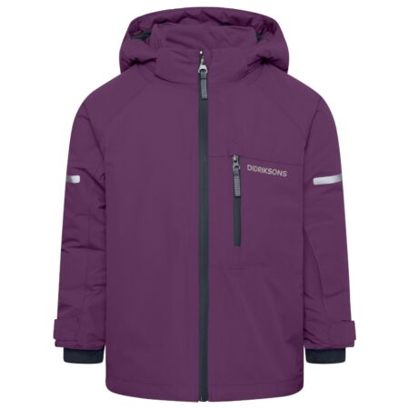 DIDRIKSONS FALKEN KIDS JKT 2 NORTHEN PURPLE 80-140