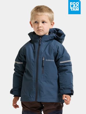 DIDRIKSONS FALKEN KIDS JKT 2 MOUNTAIN BLUE 80-140