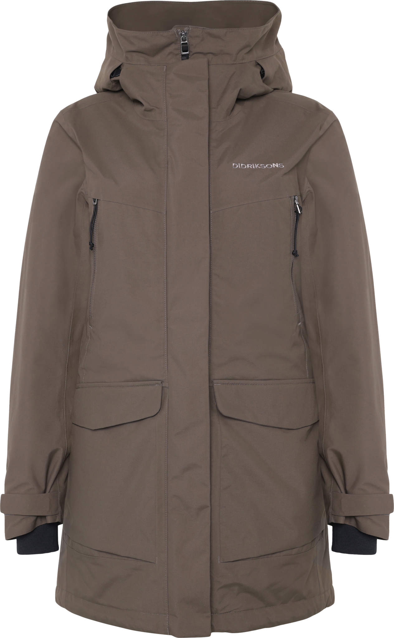 DIDRIKSONS FELIA DÖMU ÚLPA WNS PARKA MOCHA BROWN 34-48 - Image 4