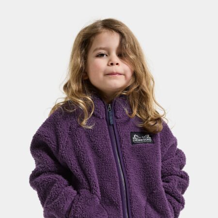 GIBBS FULLZIP 2 NORTHEN PURPLE DIDRIKSONS FLÍSPEYSA BARNA