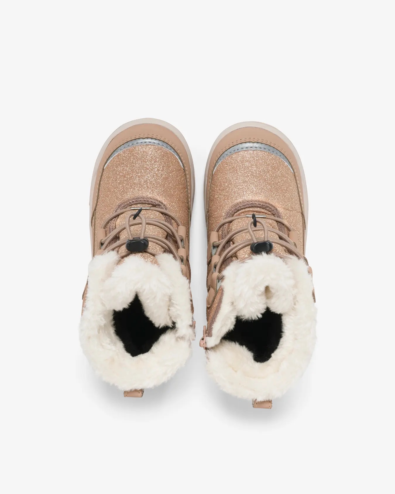 VIKING KULDASKÓR BARNA TOASTY GLITTER WARM GTX ZIP BEIGE GORE-TEX - Image 5
