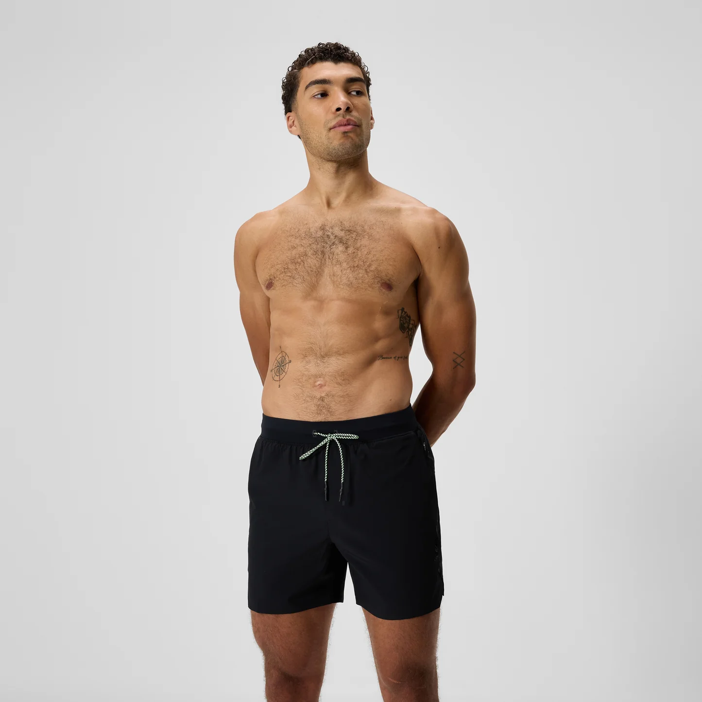 SPEEDO SUNSKYLA HERRA SOLID NEVER STOP SWIM SHORTS BLACK 16 INCH - Image 3