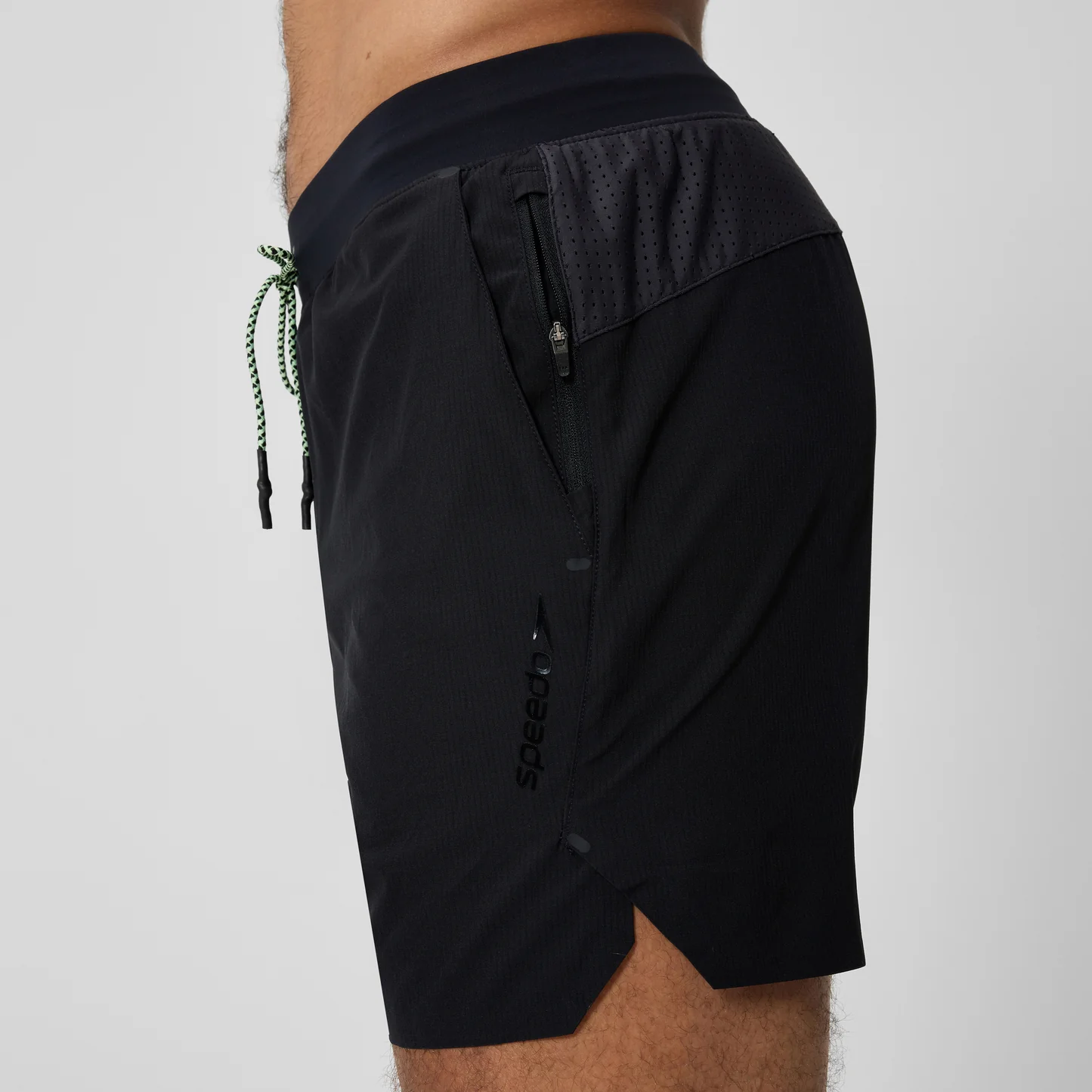 SPEEDO SUNSKYLA HERRA SOLID NEVER STOP SWIM SHORTS BLACK 16 INCH - Image 2