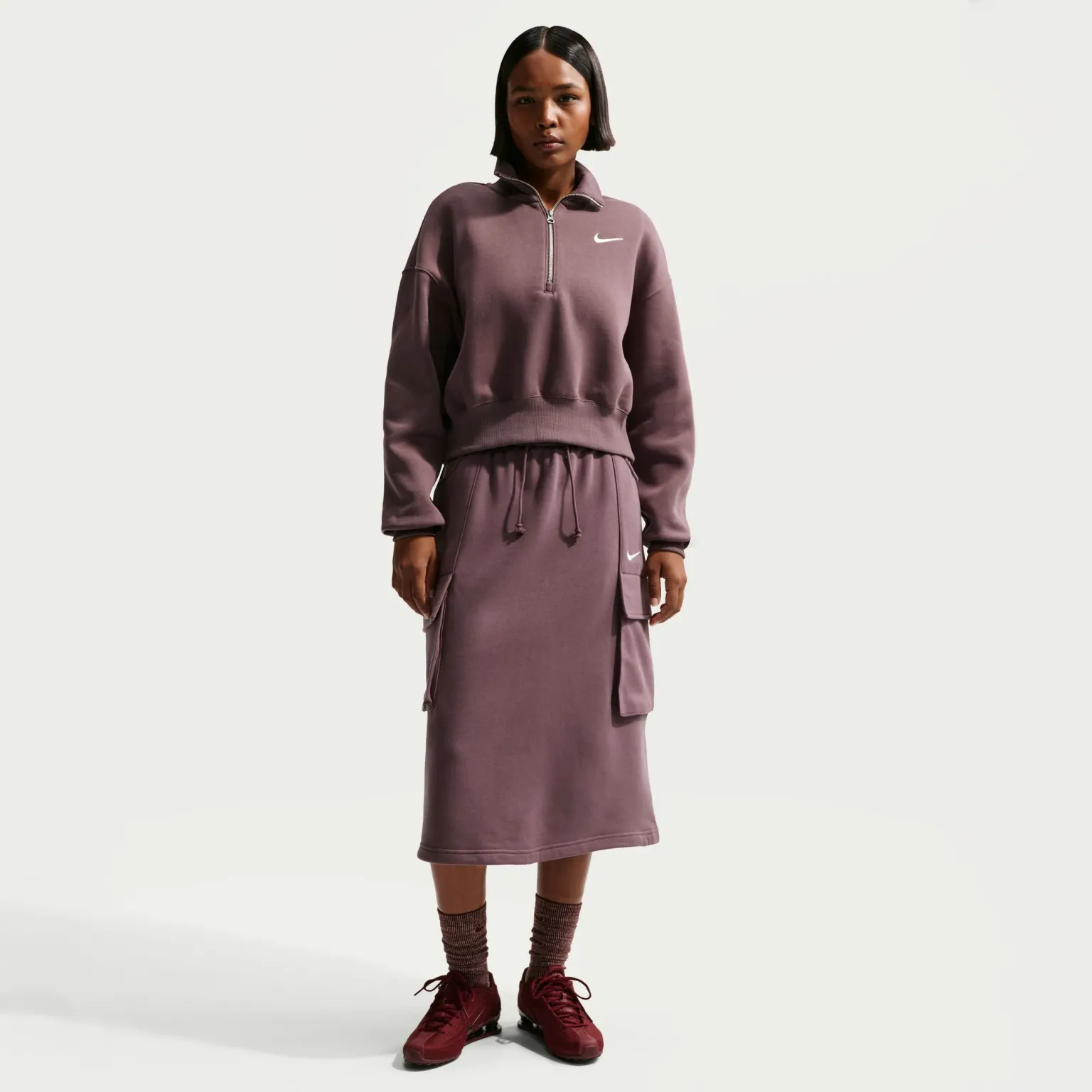 Nike Sportswear Phoenix Fleece Womens 1/4-Zip - Image 3