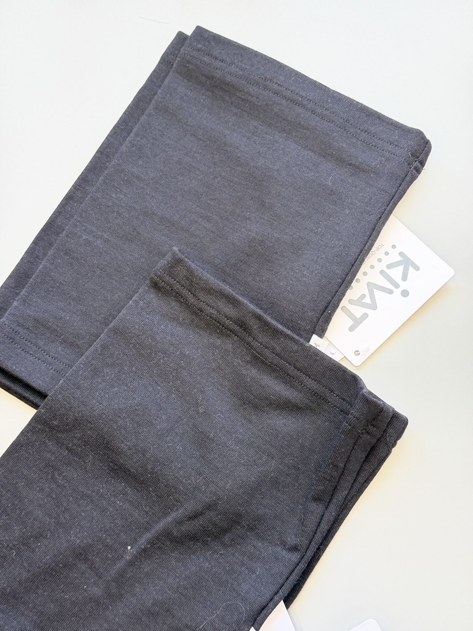 KIVAT MERINO ULL BUFF SVART - Image 2