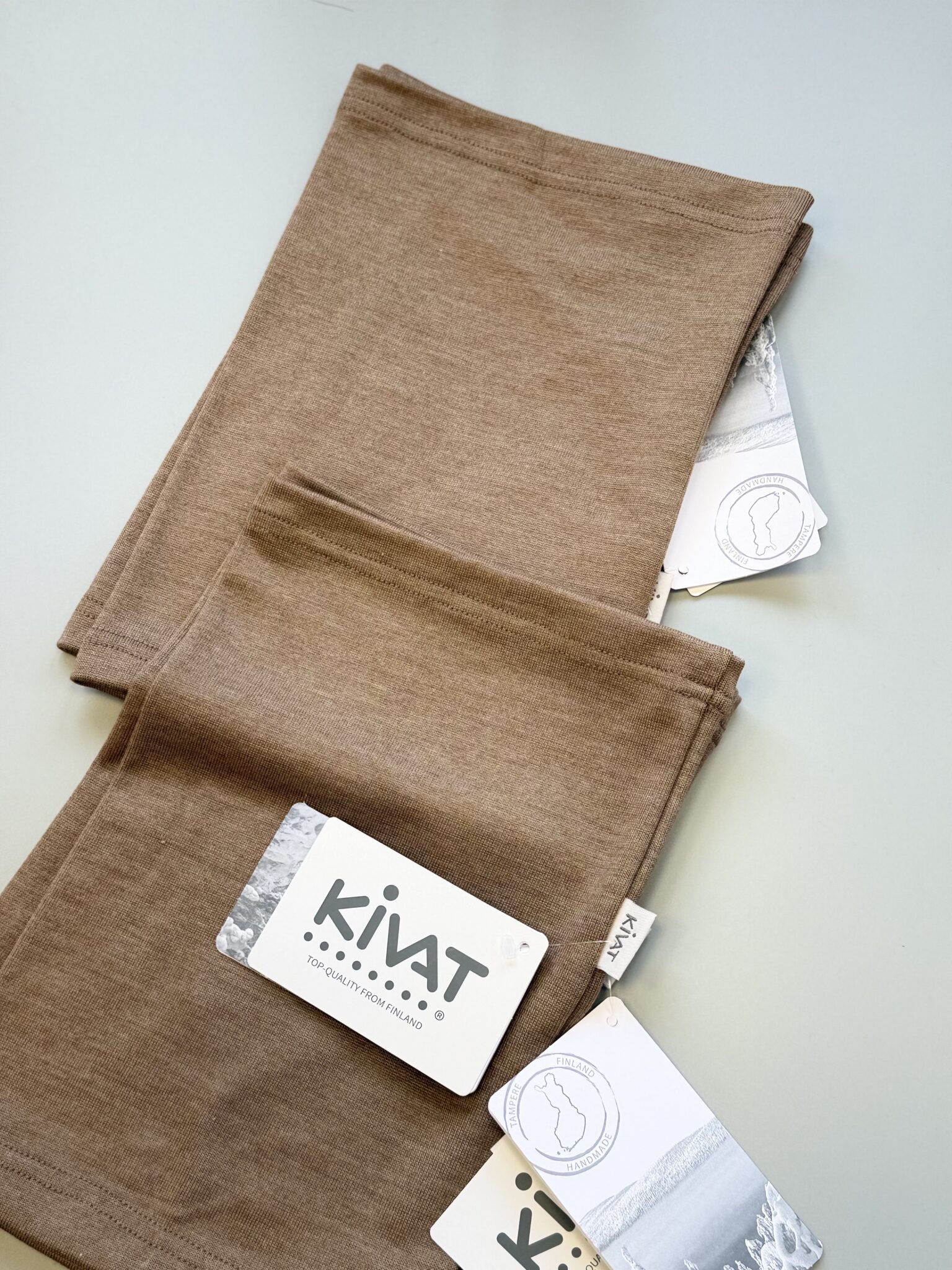 KIVAT MERINO ULL BUFF BRÚNT - Image 3