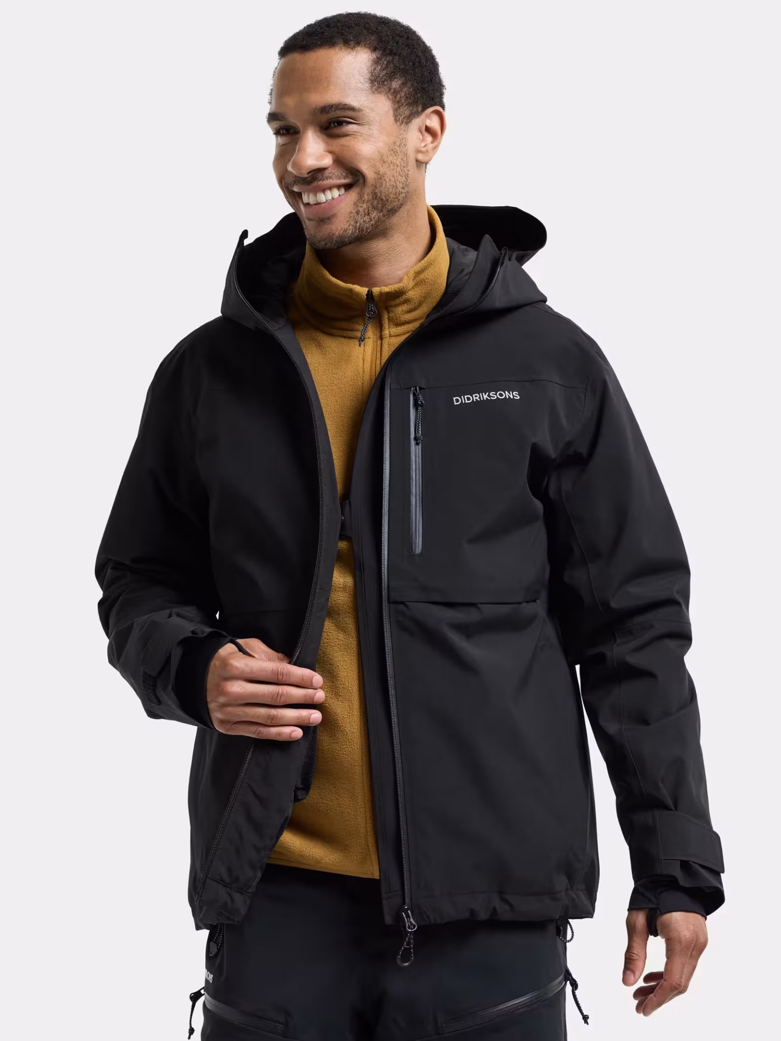 DIDRIKSONS ASP USX JKT BLACK XS-XXXL - Image 5