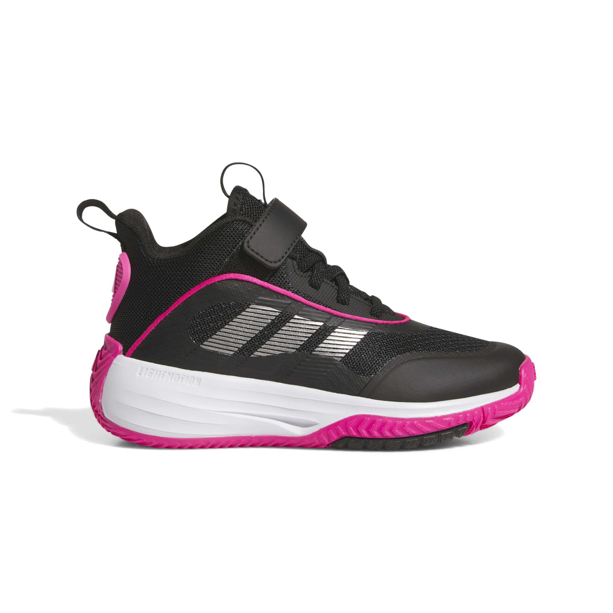 ADIDAS KÖRFUBOLTASKOR OWNTHEGAME BLEIKIR M SVÖRTU