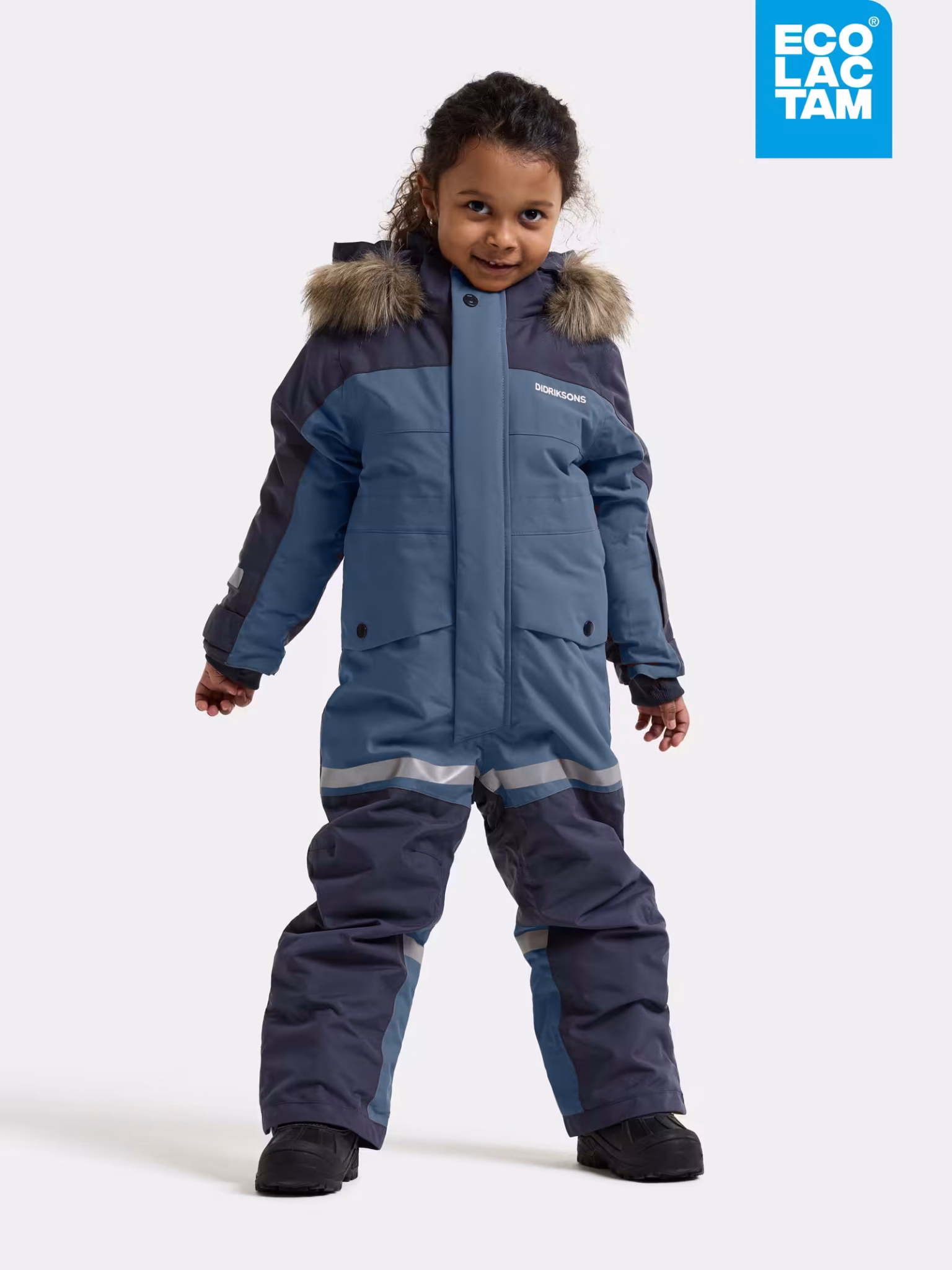 DIDRIKSONS KULDAGALLI BJARVEN KIDS COVER 5 NAVY 80-140 - Image 6