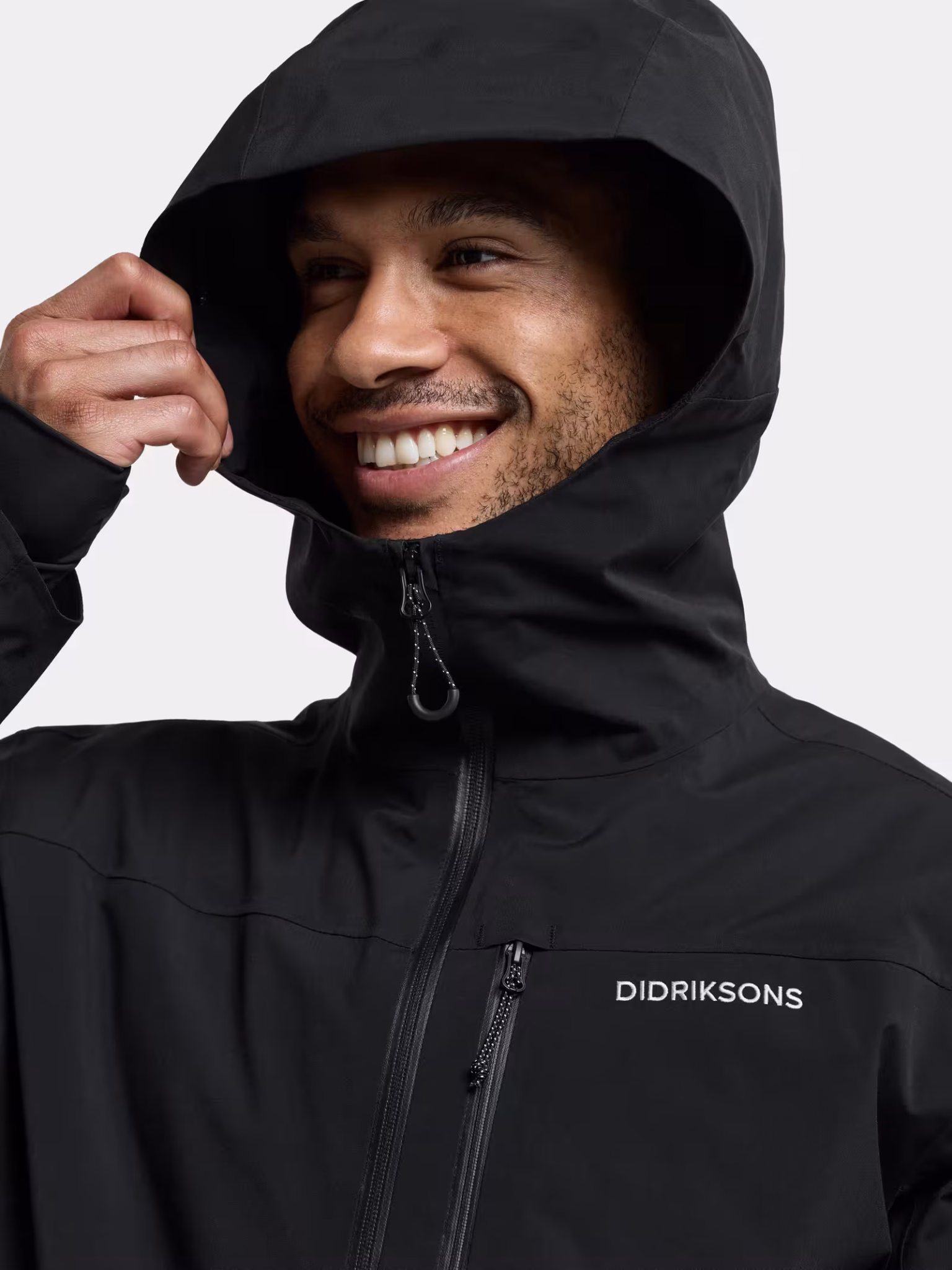 DIDRIKSONS ASP USX JKT BLACK XS-XXXL - Image 2