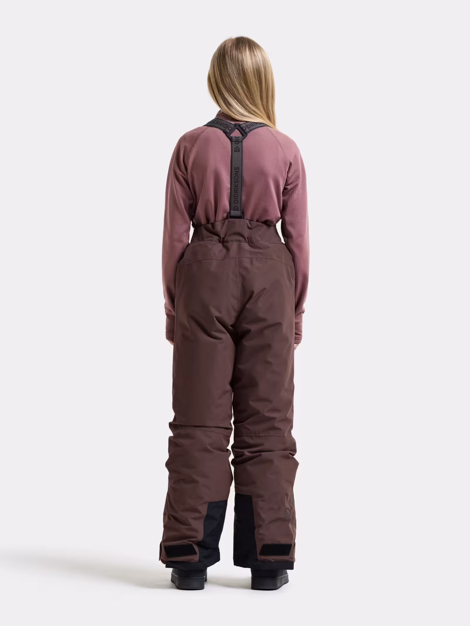 DACIT KIDS PANTS SHADOW BROWN 120-170 DIDRIKSONS SNJÓBUXUR BARNA - Image 2