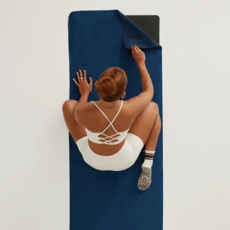 Move Active Mat Grip Towel – Blátt