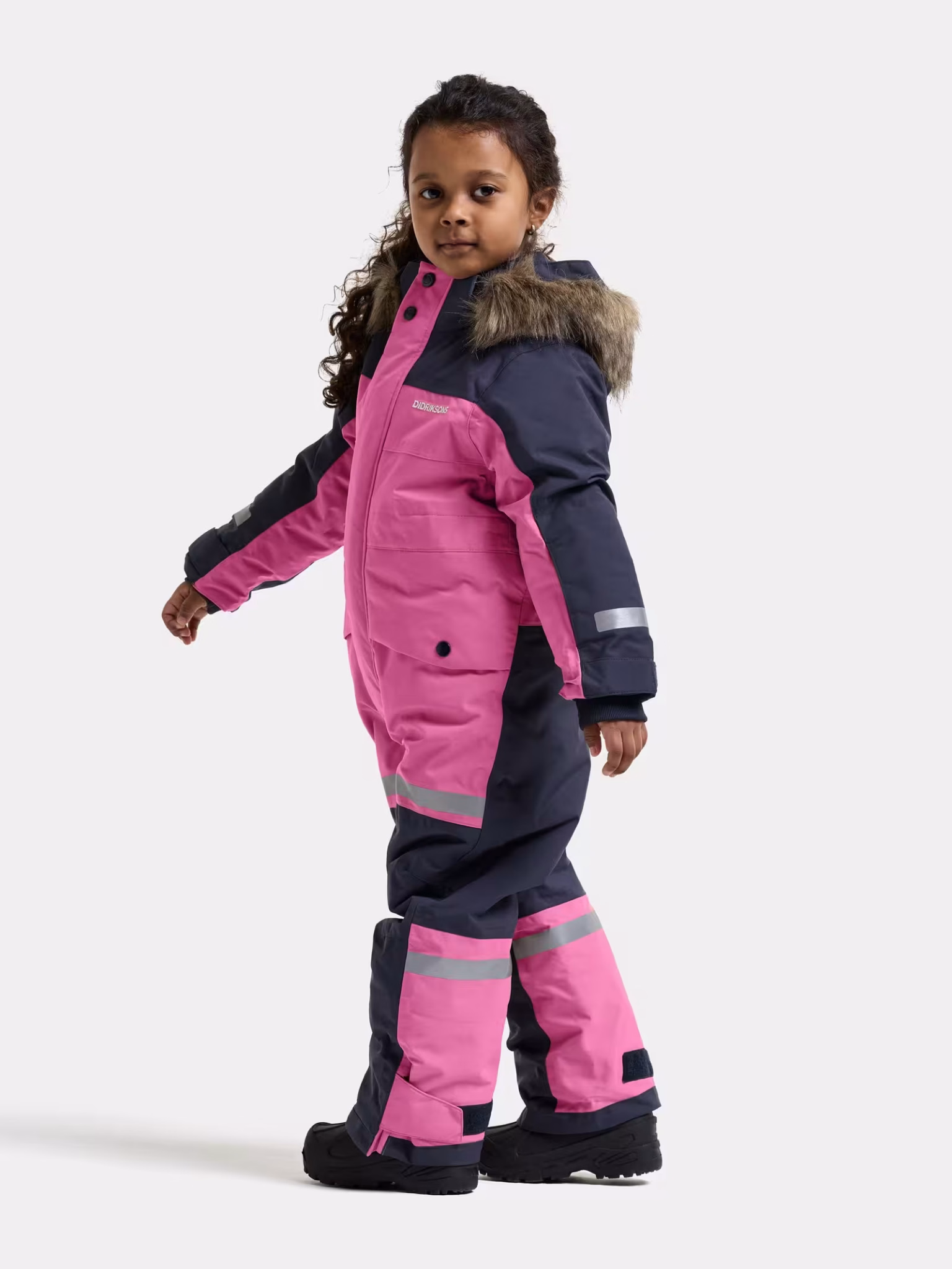 DIDRIKSONS KULDAGALLI BJARVEN KIDS COVER 5 HEATHER PINK - Image 8