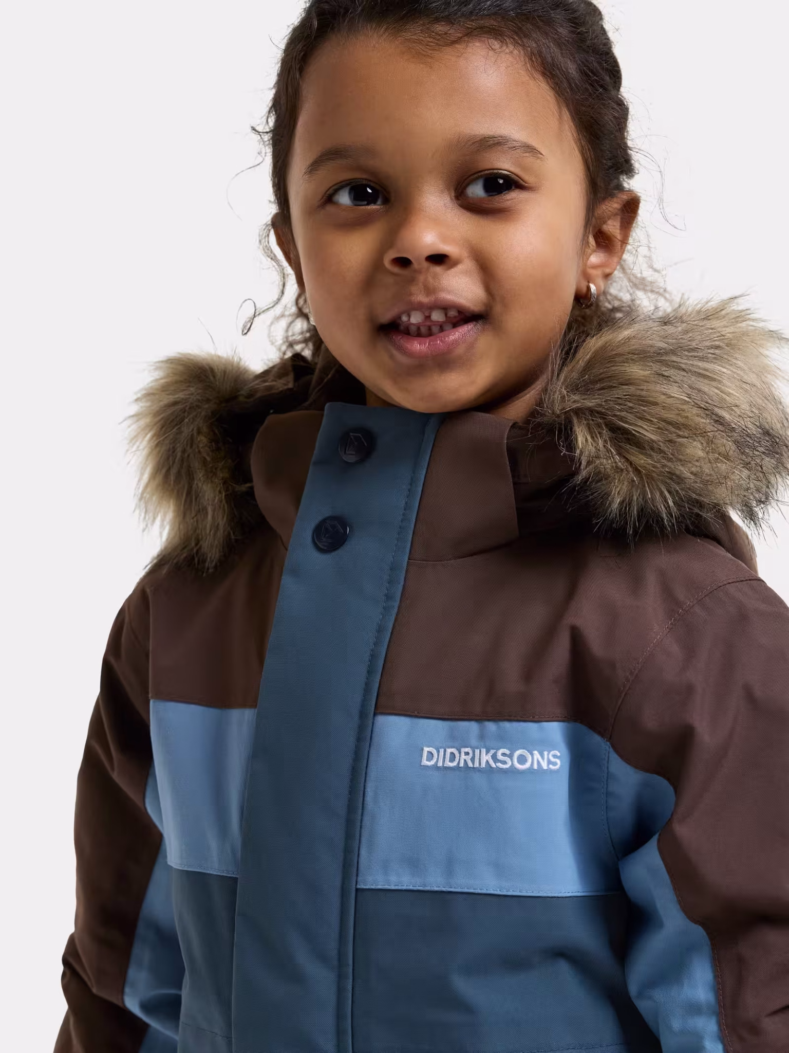 DIDRIKSONS KULDAGALLI BJARVEN KIDS COVER 5 MOUNTAIN BLU - Image 3