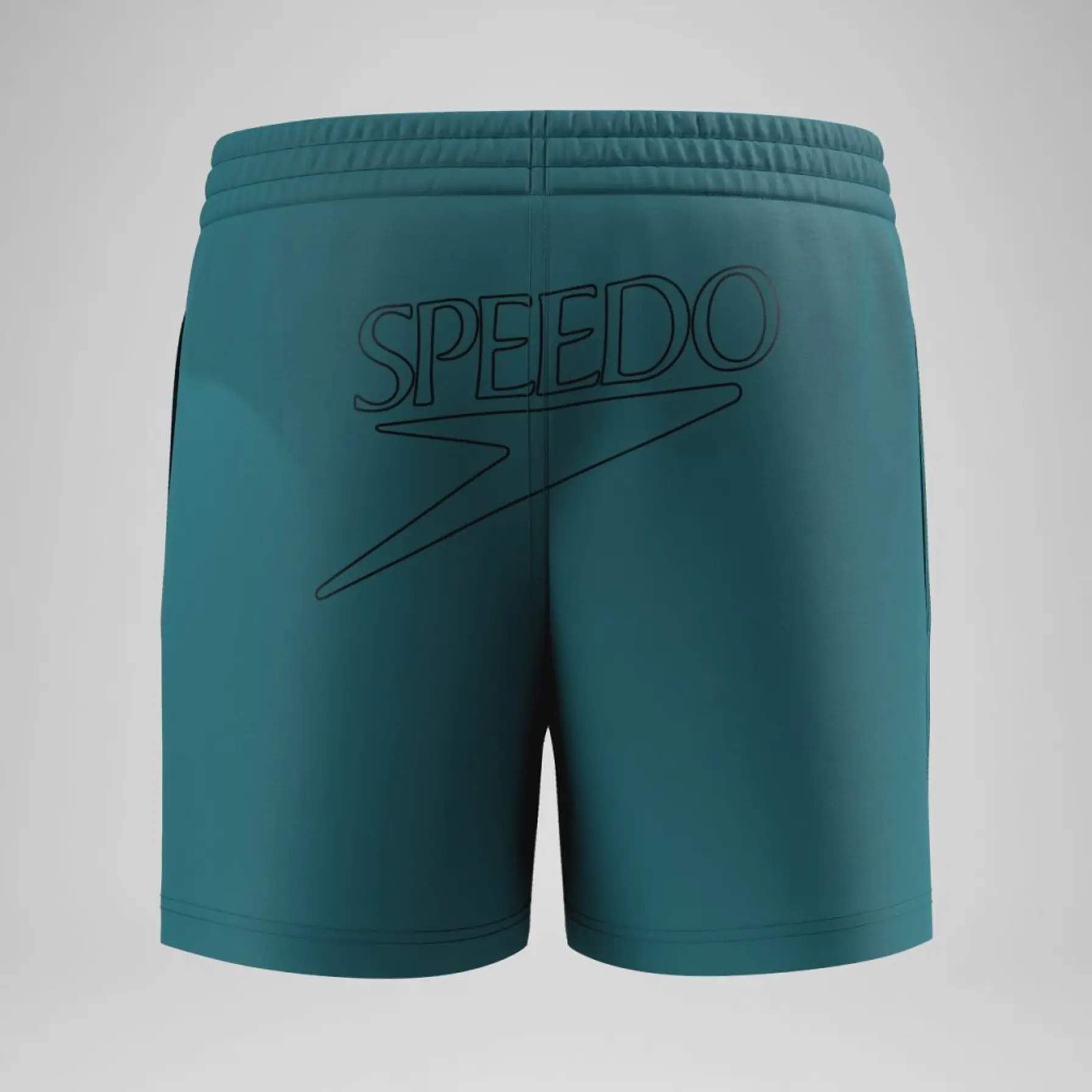 SPEEDO LOGO CLASSIC LOGO VOLLEY 13 INCH GREEN SUNDBUXUR BARNA - Image 2