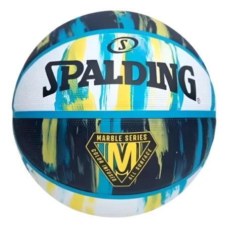 SPALDING KÖRFUBOLTI SPALDING MARBLE NAVY/VOLT