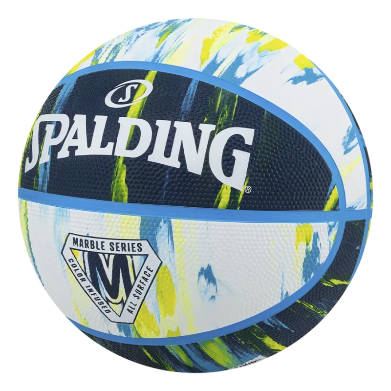 SPALDING KÖRFUBOLTI SPALDING MARBLE NAVY/VOLT - Image 3