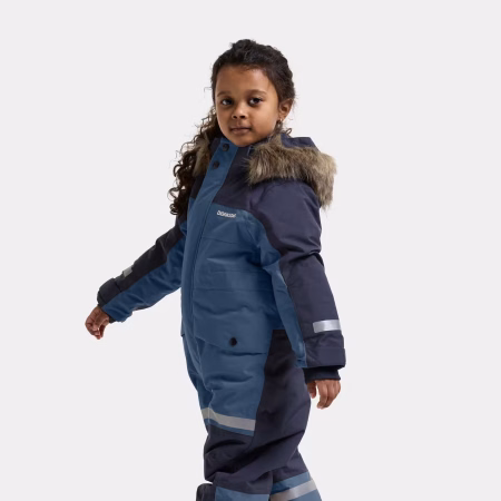 DIDRIKSONS KULDAGALLI BJARVEN KIDS COVER 5 NAVY 80-140