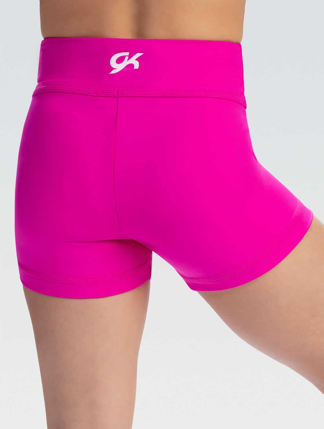 GK Softlux Fimleikastuttbuxur Bleikar - Image 3