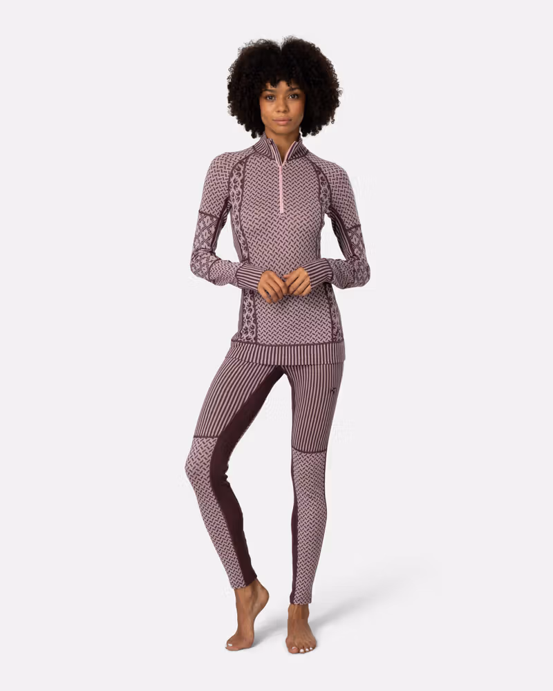 Kari Traa Smekker 100% Merino Ull Dömu Buxur COCOA POWDER - Image 4