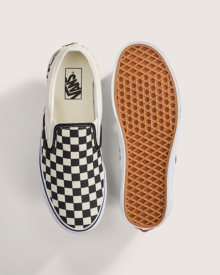 VANS SLIP ON CLASSIC BLACK / NATURAL