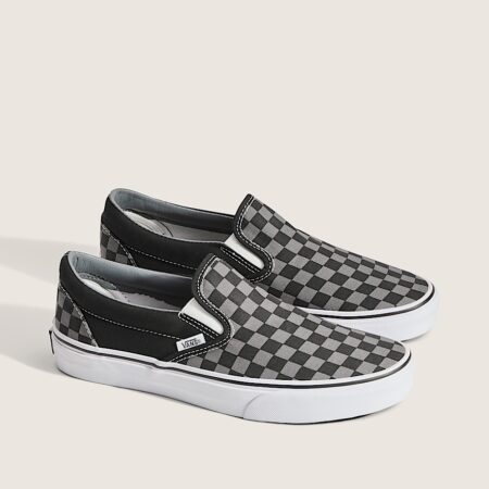 VANS SLIP ON CLASSIC GREY BLACK