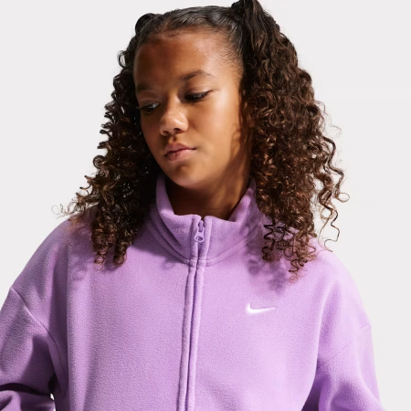 Nike flíspeysa barna fjólublátt