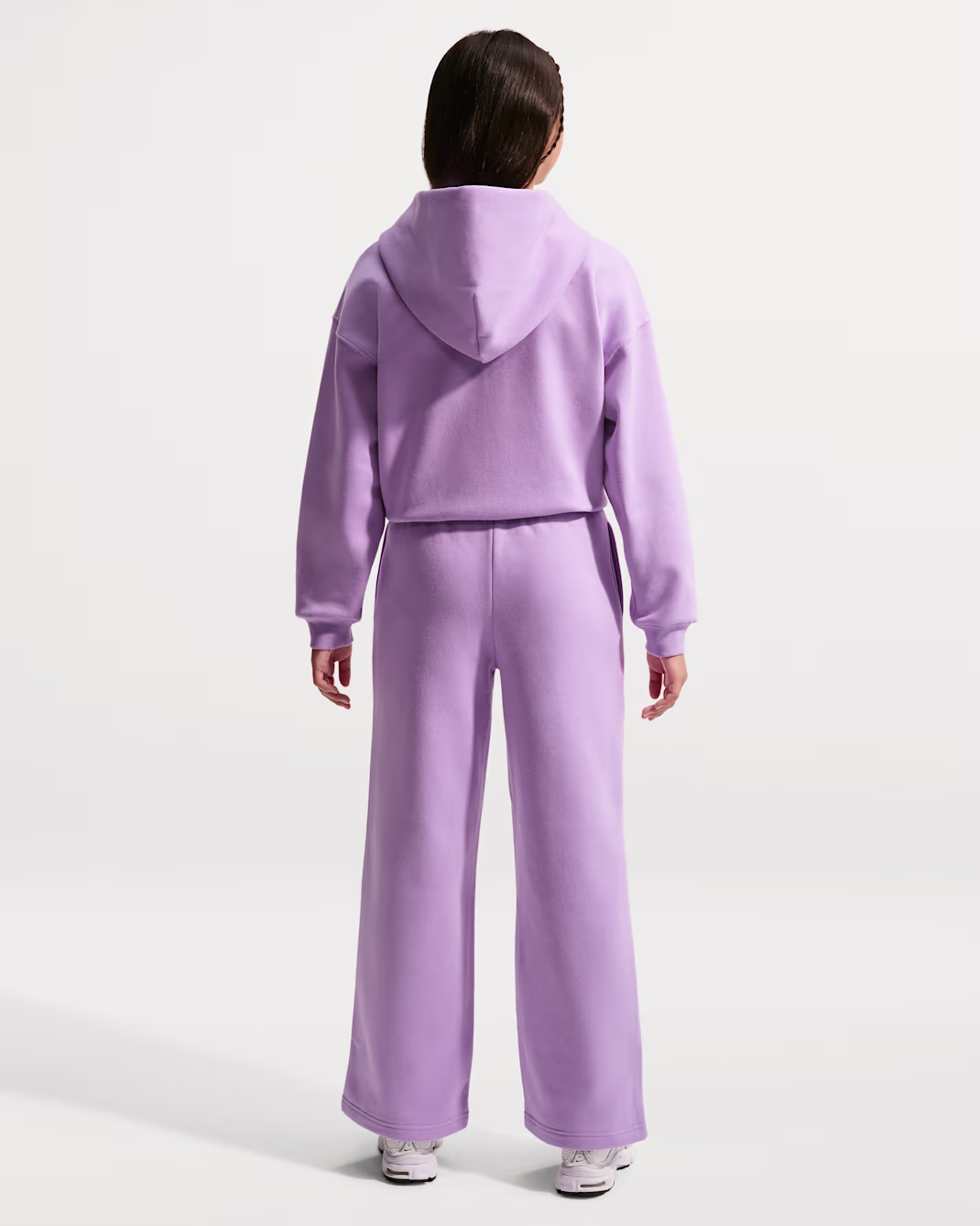 Nike Sportswear Studio Fleece Girls Open-Hem Pants - Image 2