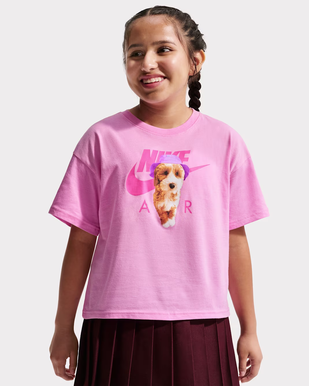 Nike Sportswear Big Kids (Girls) Boxy T-Shirt