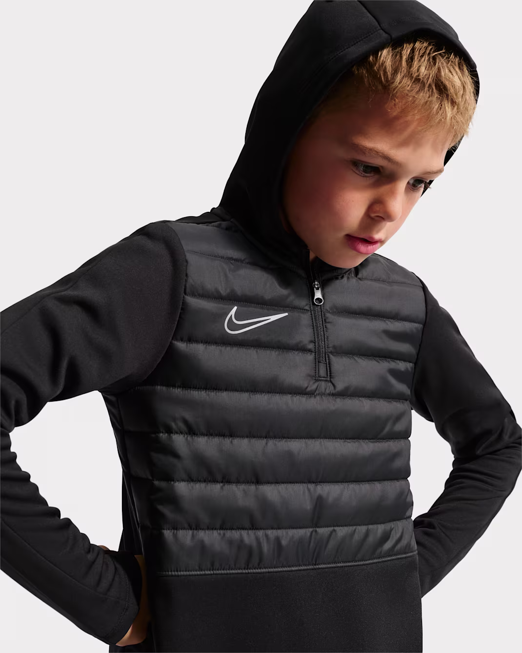 Nike Academy Winter Warrior Older Kids Therma-FIT Football Drill Top
