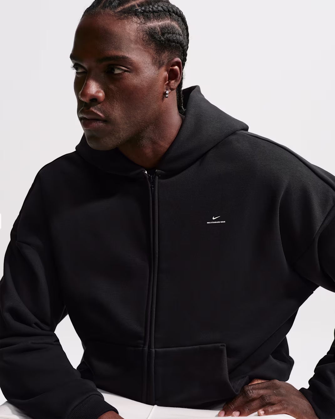 Nike Standard Issue Mens Therma-FIT Full-Zip Basketball Hoodie