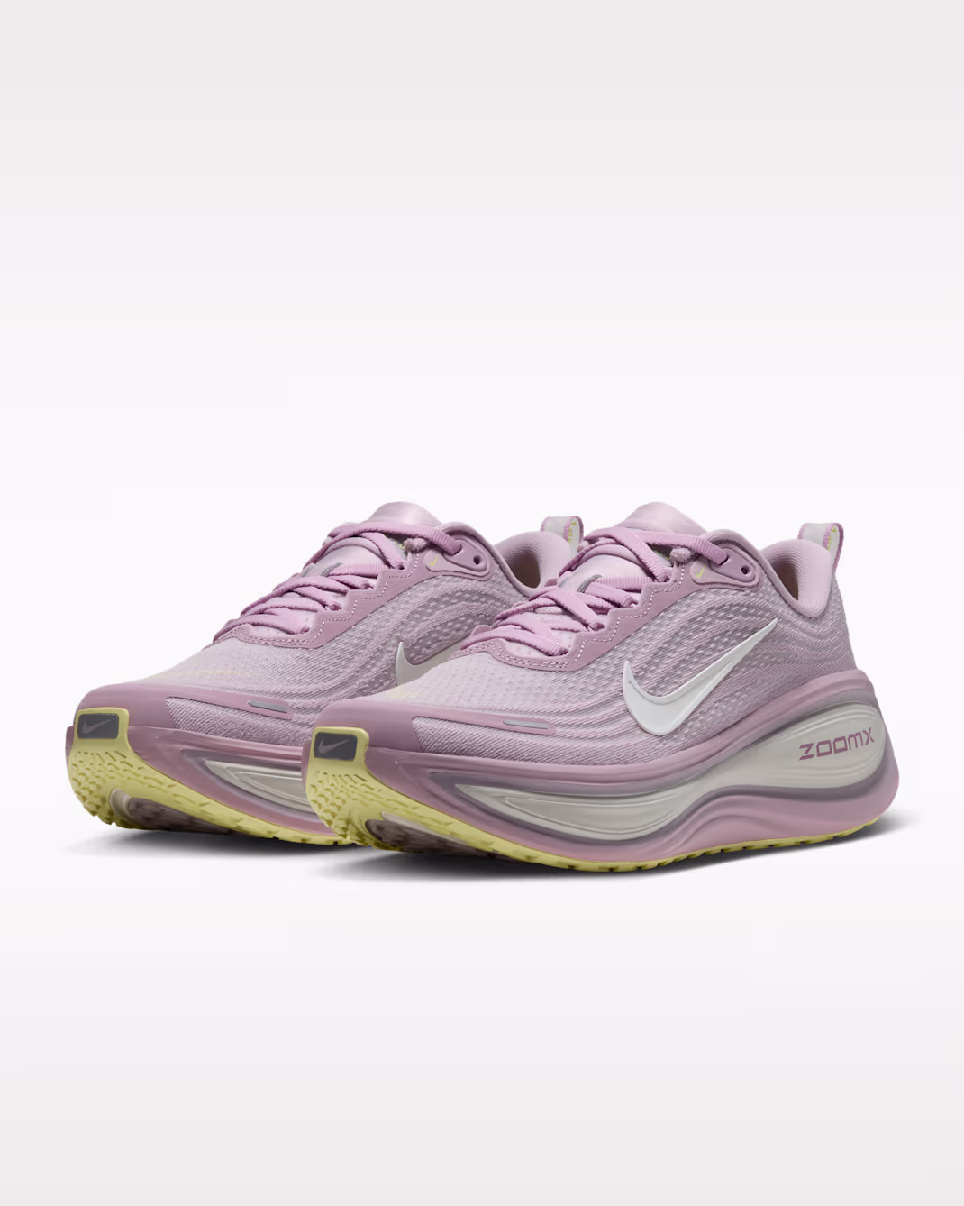 Nike Vomero Plus Womens Road Running Shoes Lilac/Light Bone/Sail