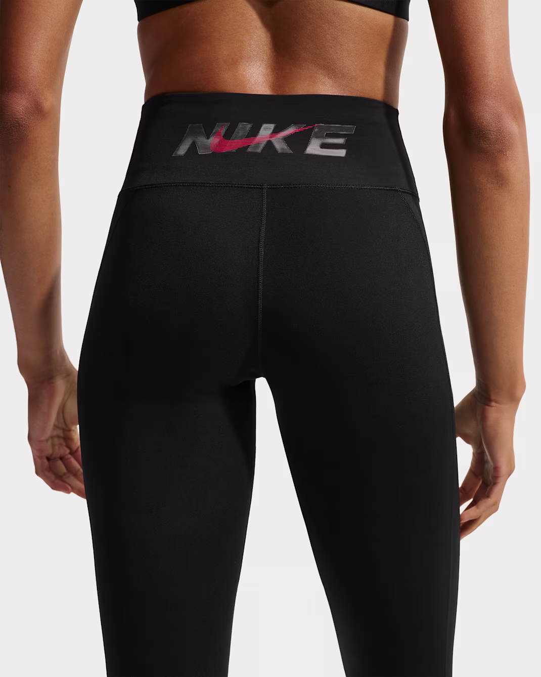 Nike One Womens High-Waisted Full-Length Leggings - Image 3