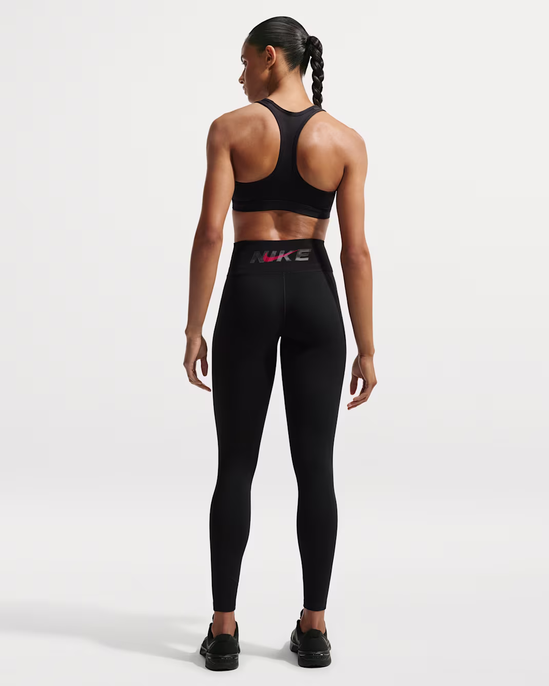 Nike One Womens High-Waisted Full-Length Leggings - Image 4