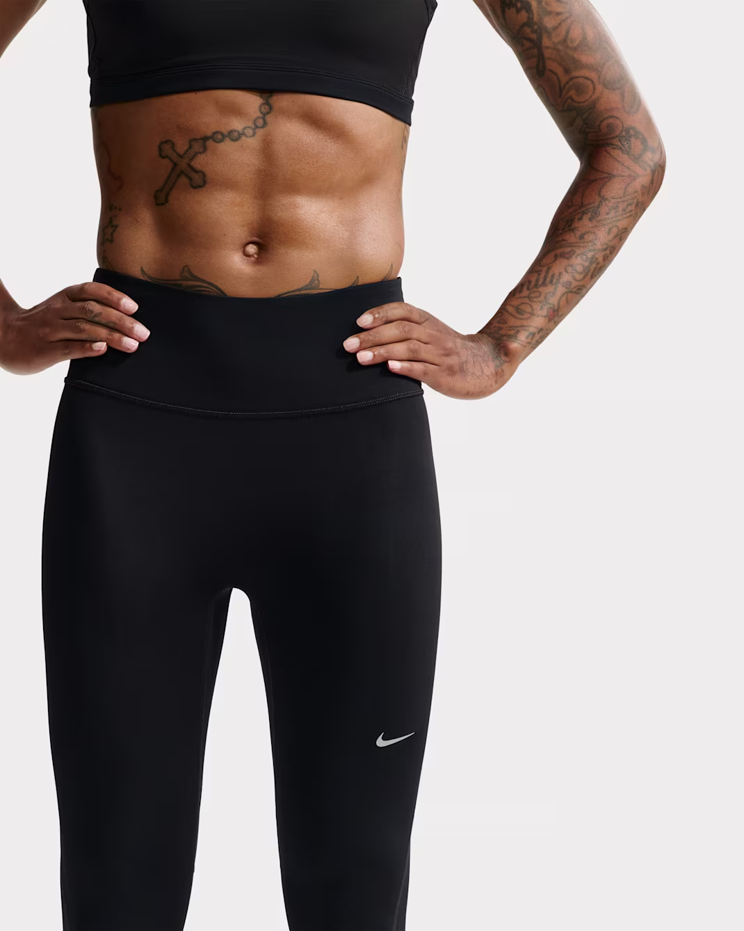 Nike Tempo Flash Womens High-Waisted 7/8 Running Leggings hlaupabuxur kvenna - Image 6