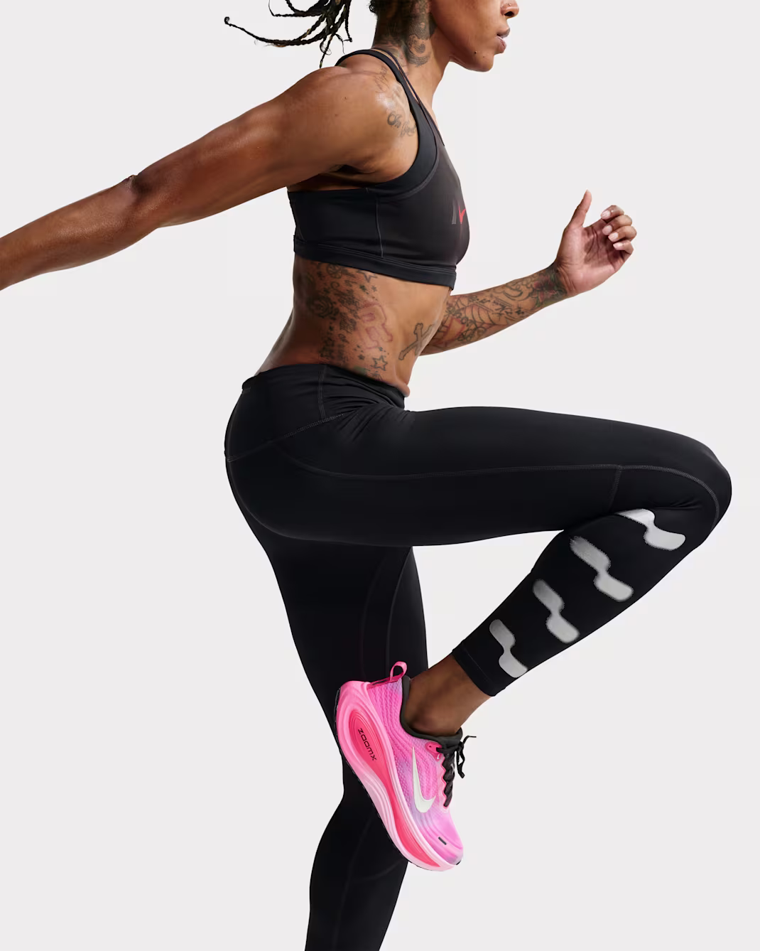 Nike Tempo Flash Womens High-Waisted 7/8 Running Leggings hlaupabuxur kvenna