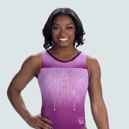 GK Simone Biles Burgundy Fimleikabolur